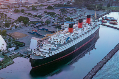 Queen Mary: A preserved historic landmark in Long Beach Queen Mary: A preserved historic landmark in Long Beach
