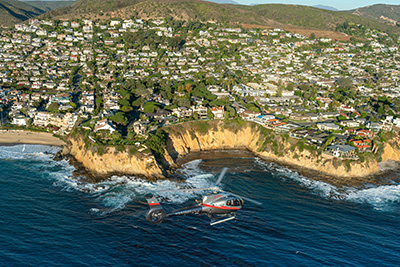 See beautiful views of the California coast with a Maverick helicopter tour See beautiful views of the California coast with a Maverick helicopter tour