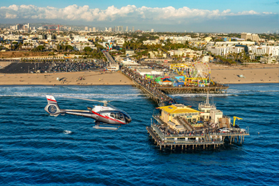 Enjoy views of the beautiful Santa Monica Pier Enjoy views of the beautiful Santa Monica Pier