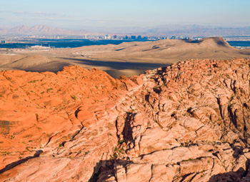 Hiking trails at Red Rock Canyon