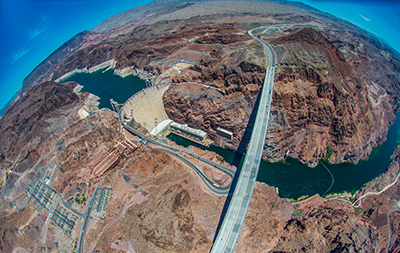 See the Hoover Dam from the sky with a helicopter air tour See the Hoover Dam from the sky with a helicopter air tour